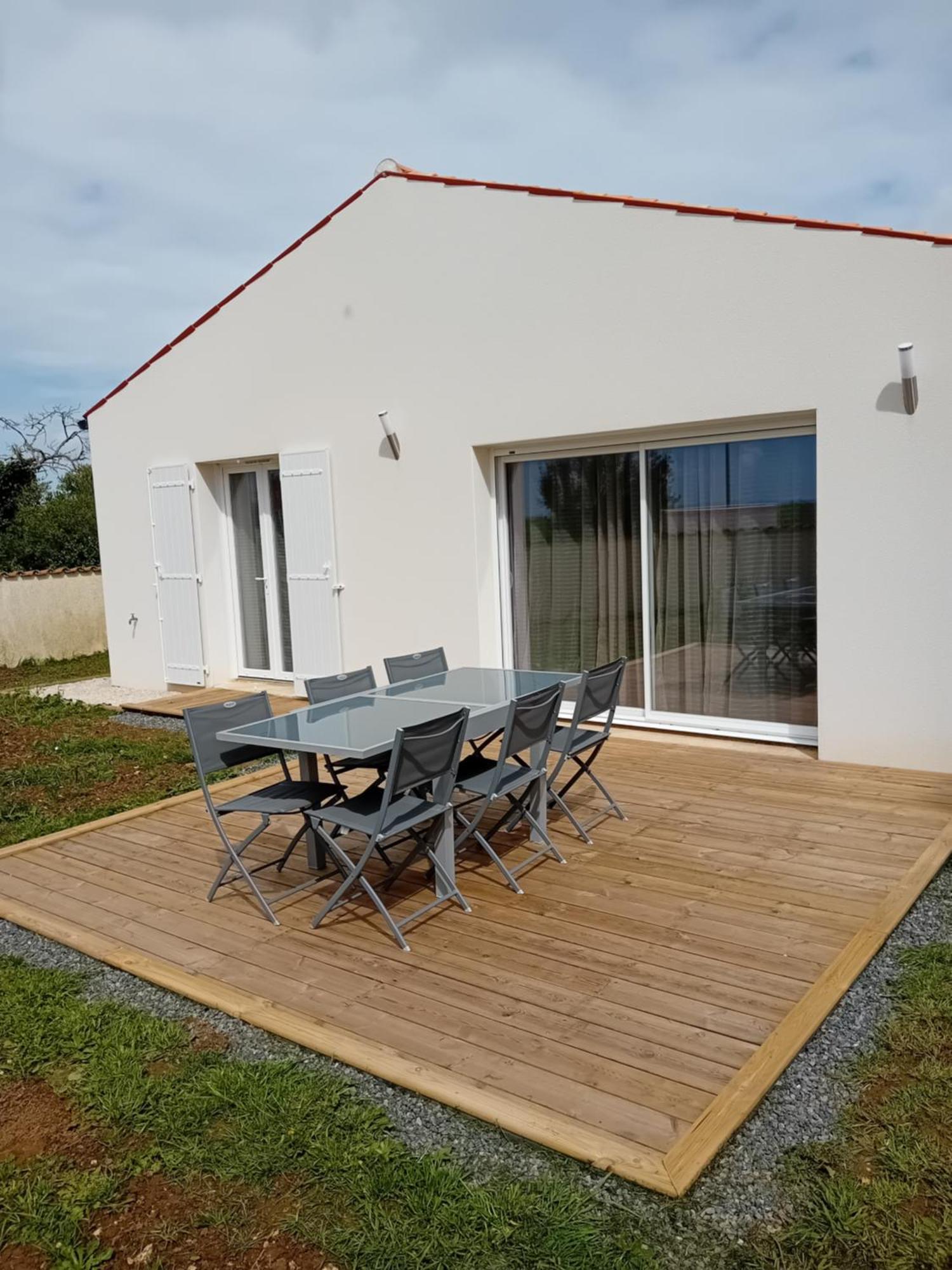 Nidbleu17 Maison Neuve 6 Personnes Ocean Et Campagne Port-des-Barques Exterior foto